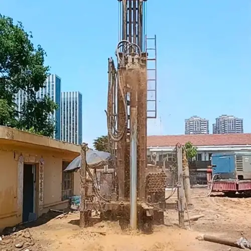 Water well drilling