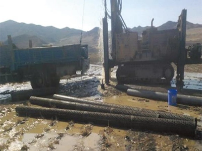 Water well drilling